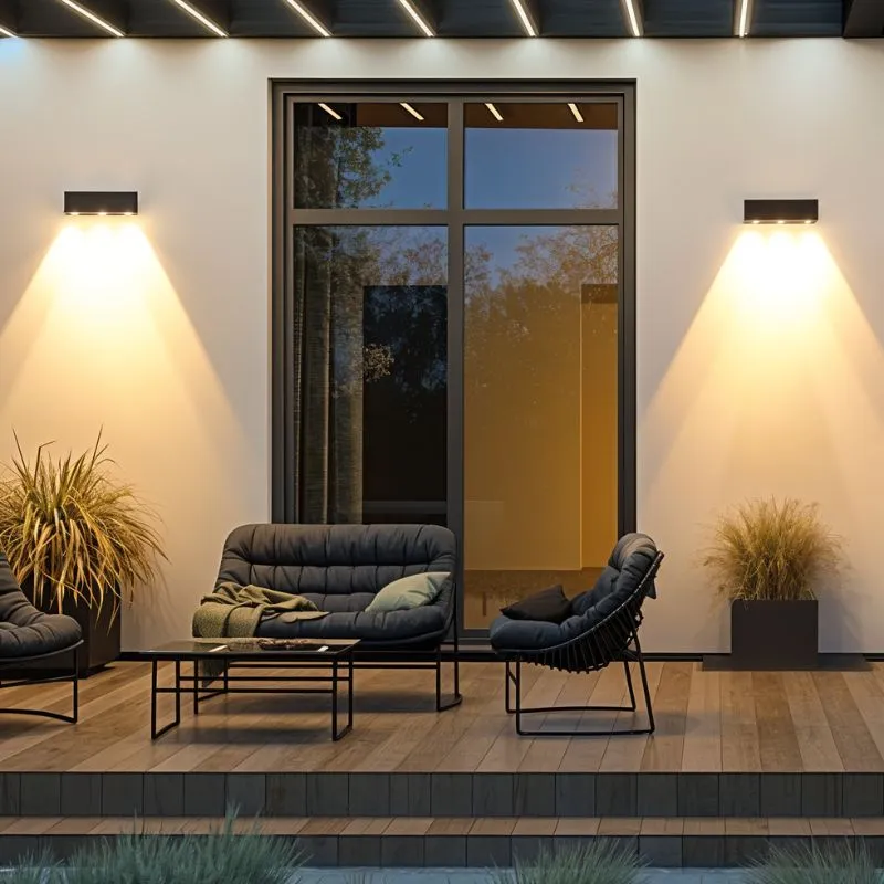 Elaxi Outdoor Wall Lamp