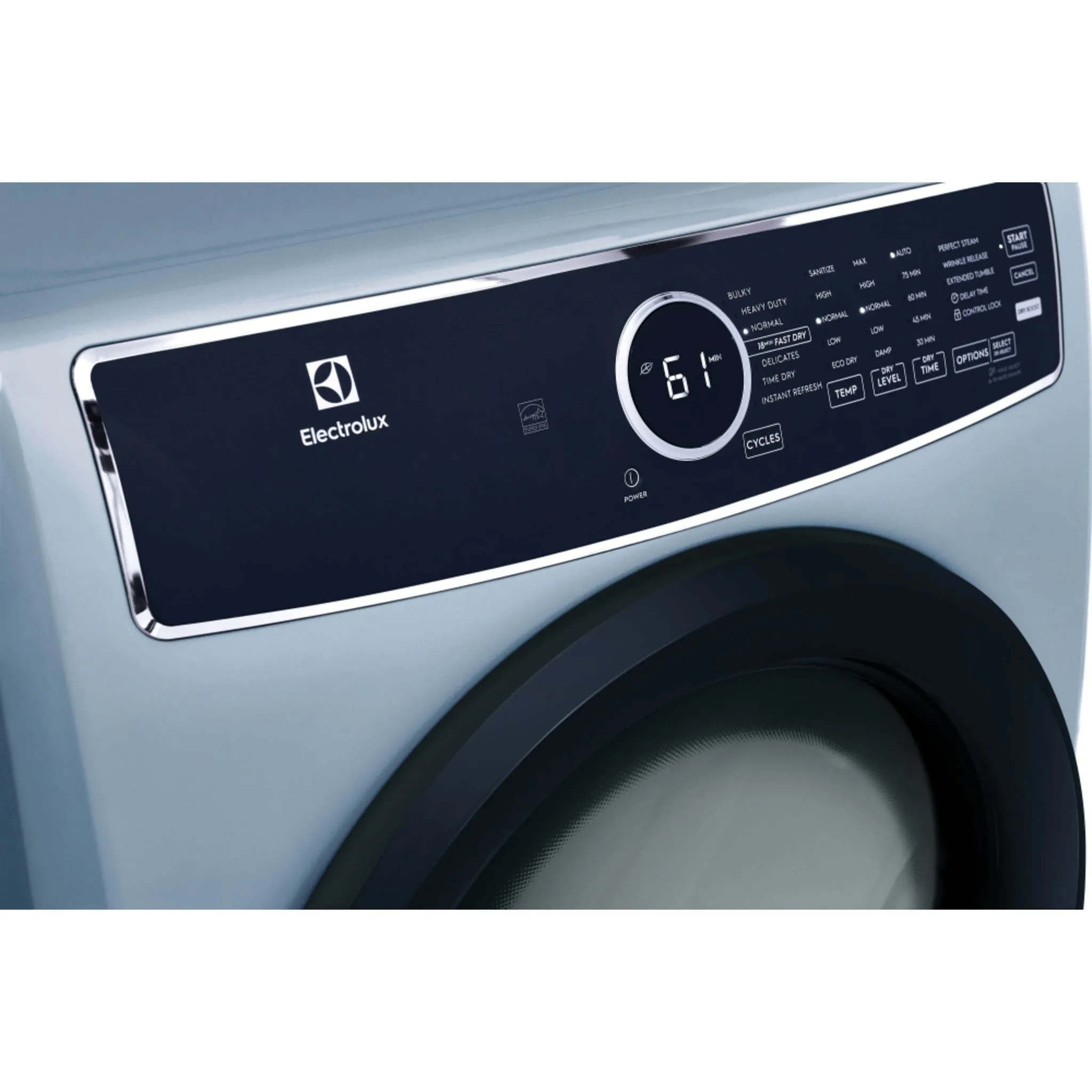 Electrolux Dryer (ELFE743CAG) - Glacier Blue