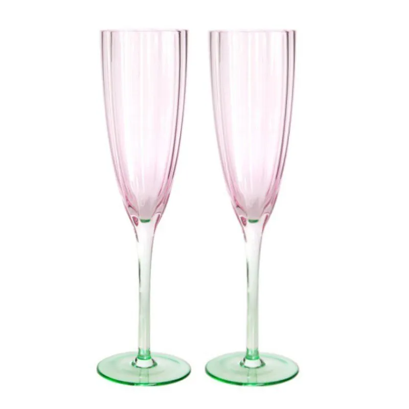 Elegant Art Red Wine Champagne Glass