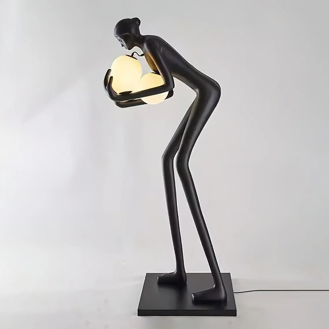 Embrace of Light Sculpture Floor Lamp