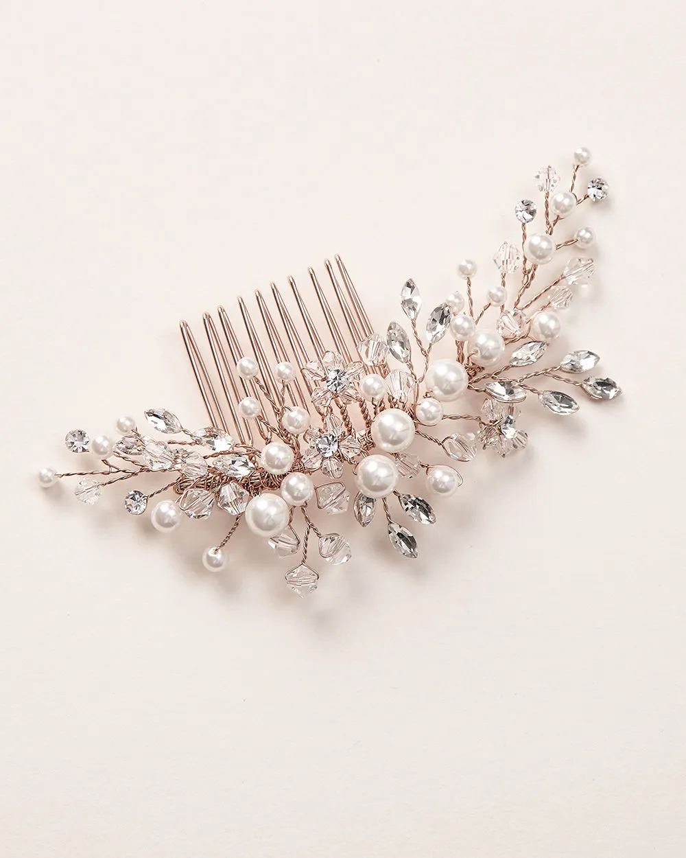 Emmy Floral Comb