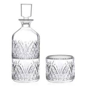 Ensemble de 2 verres et carafe à whisky Ashford