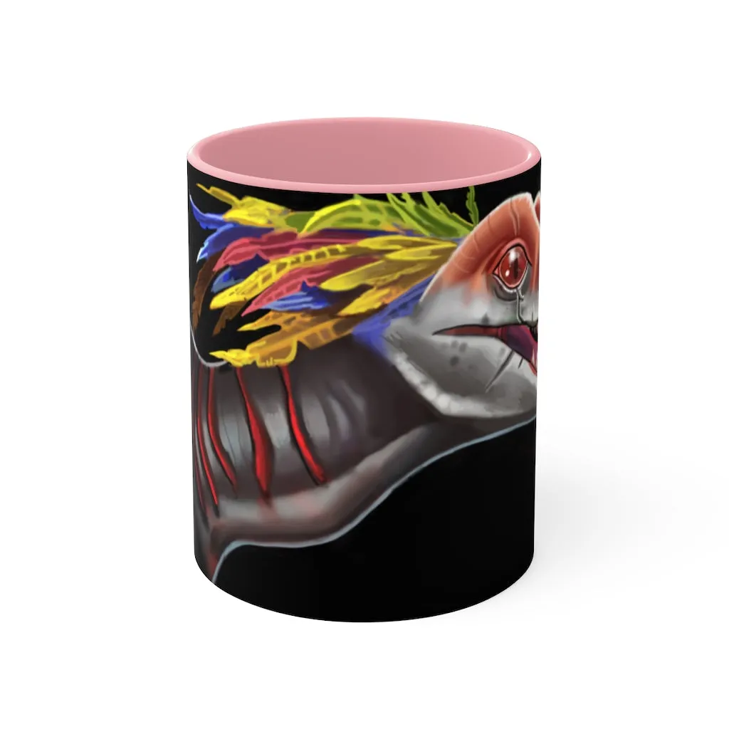 Feathered Raptor Accent Mug