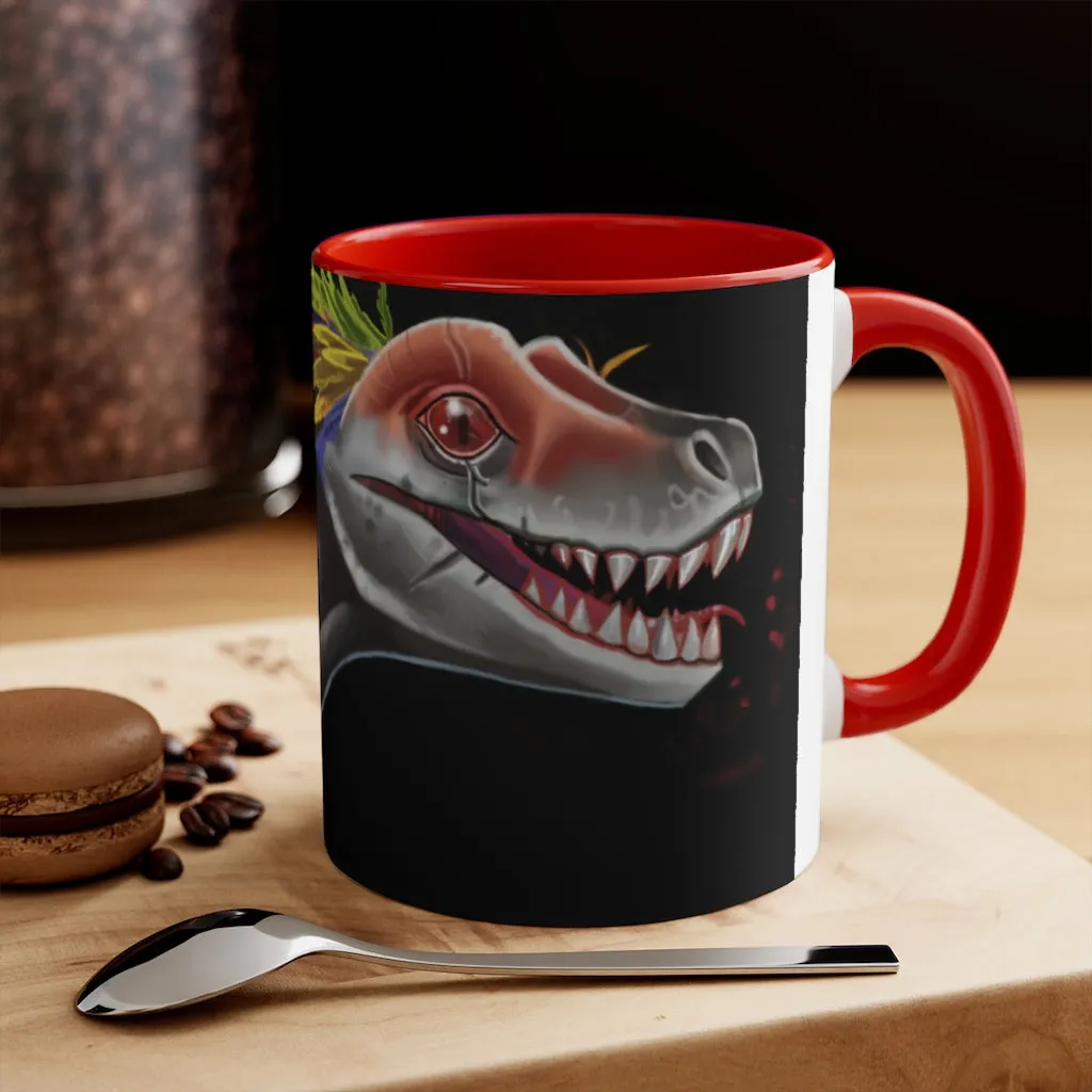 Feathered Raptor Accent Mug