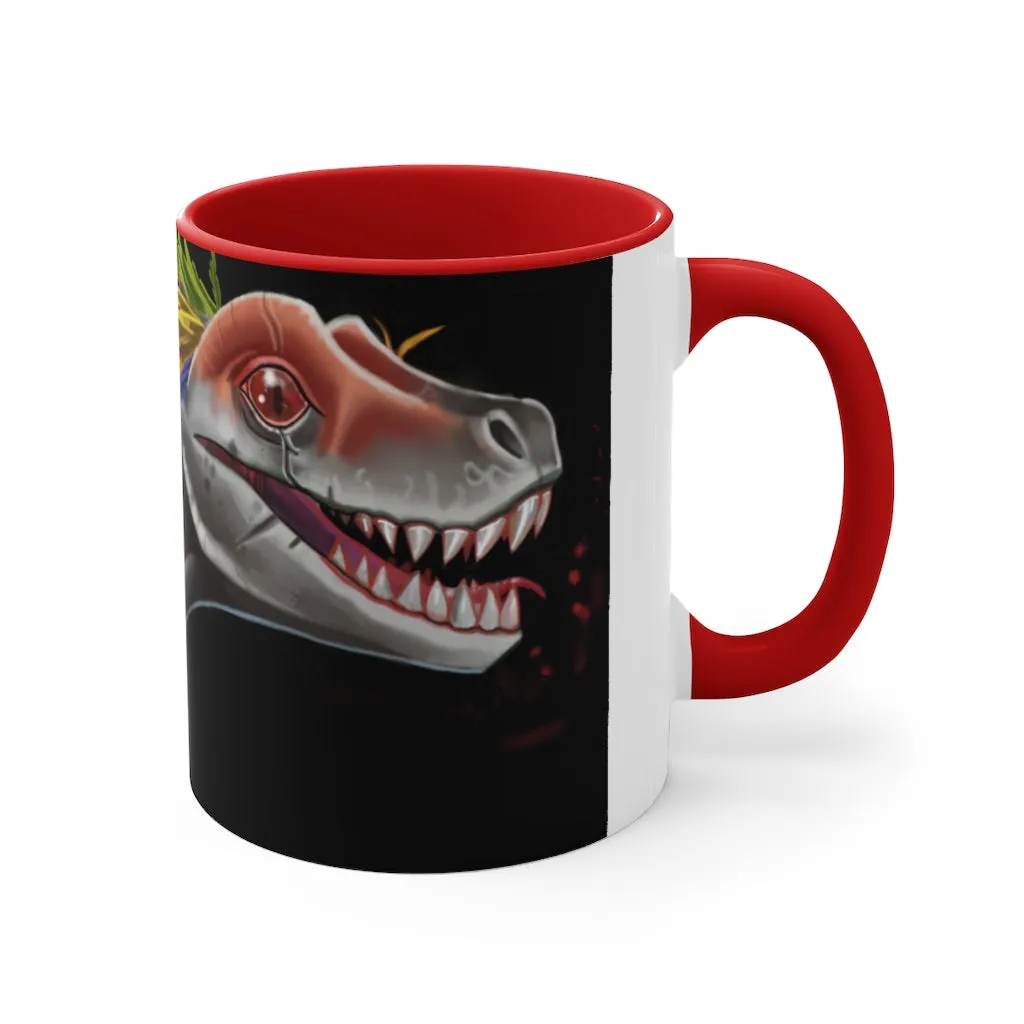 Feathered Raptor Accent Mug