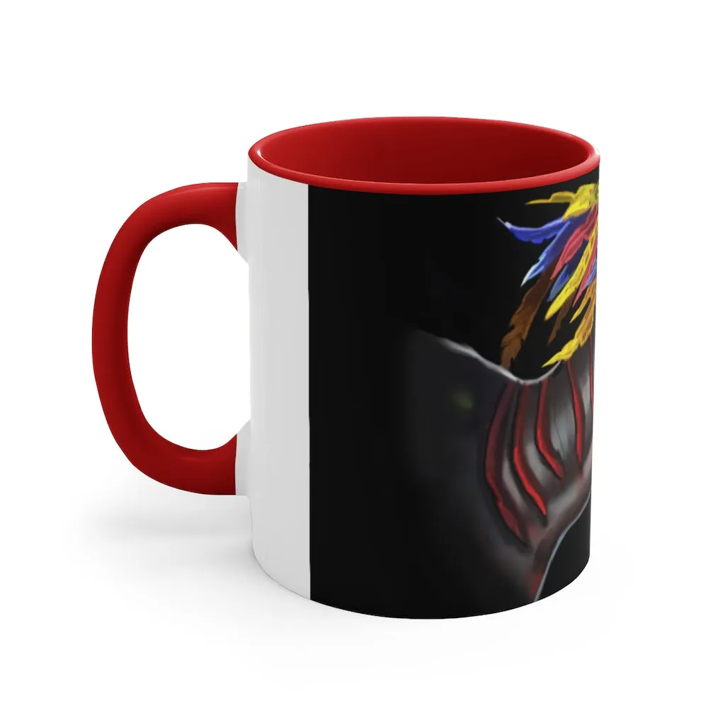 Feathered Raptor Accent Mug