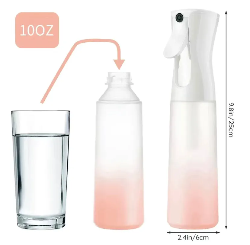 Fine mist spray bottle