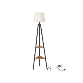 Floor Lamp with Shelves