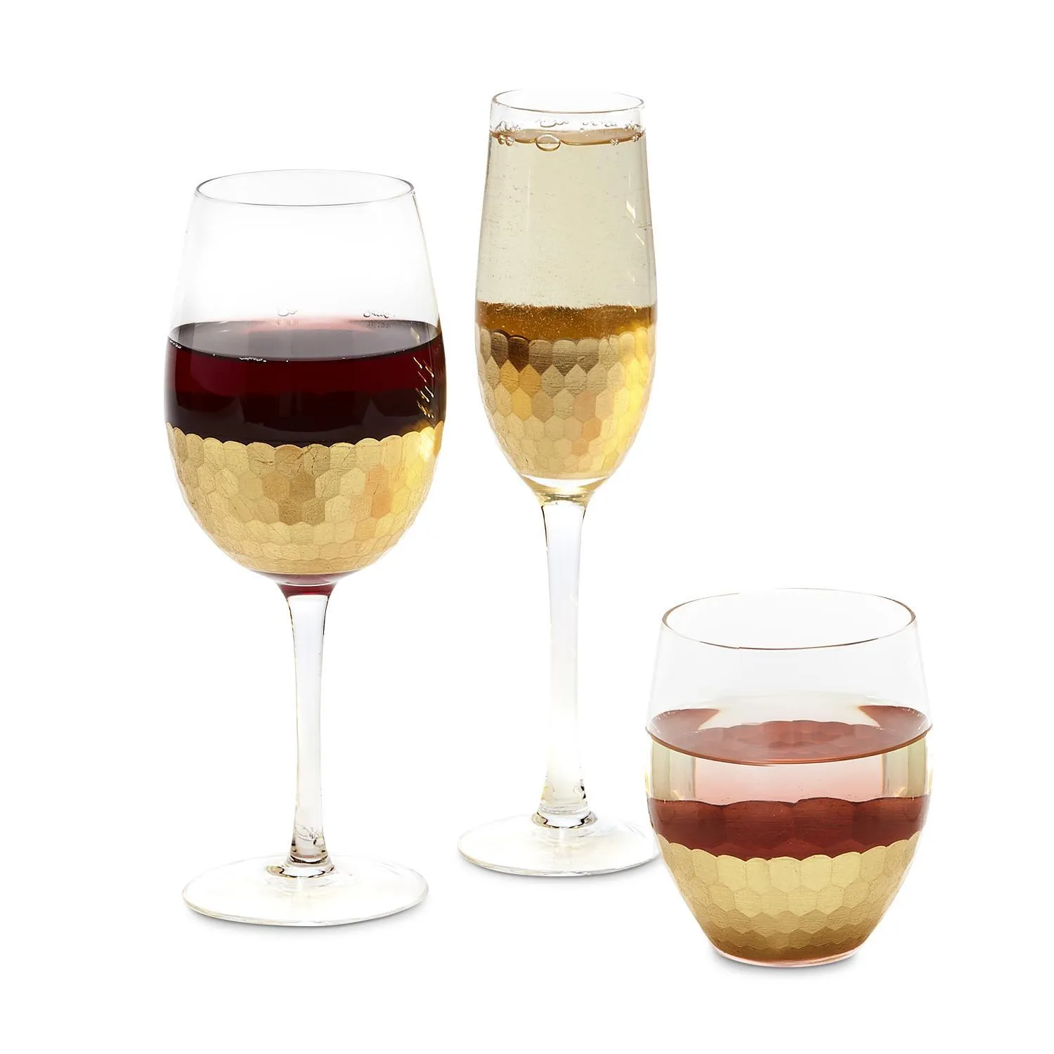 Gold Wine Glass