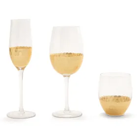 Gold Wine Glass