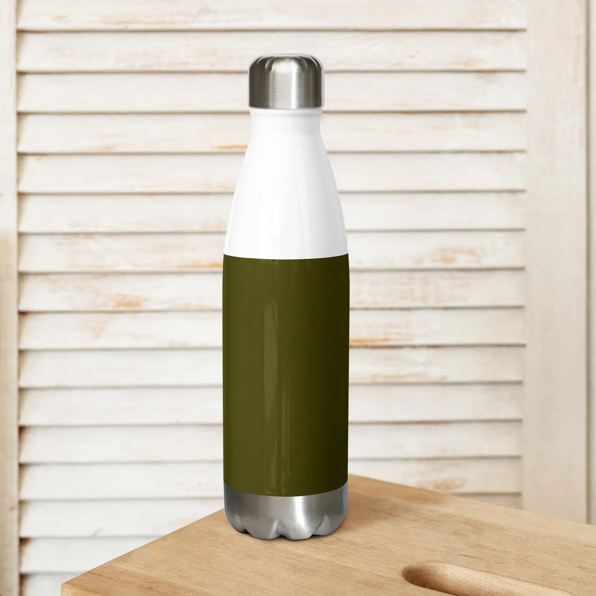 Green Stainless Steel Water Bottle