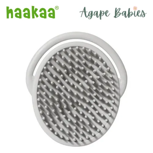 Haakaa Silicone Shampoo Brush - Grey