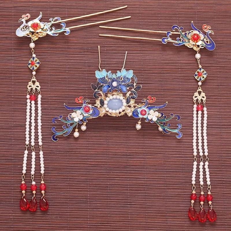 Hair Accessories Set: Ming Art