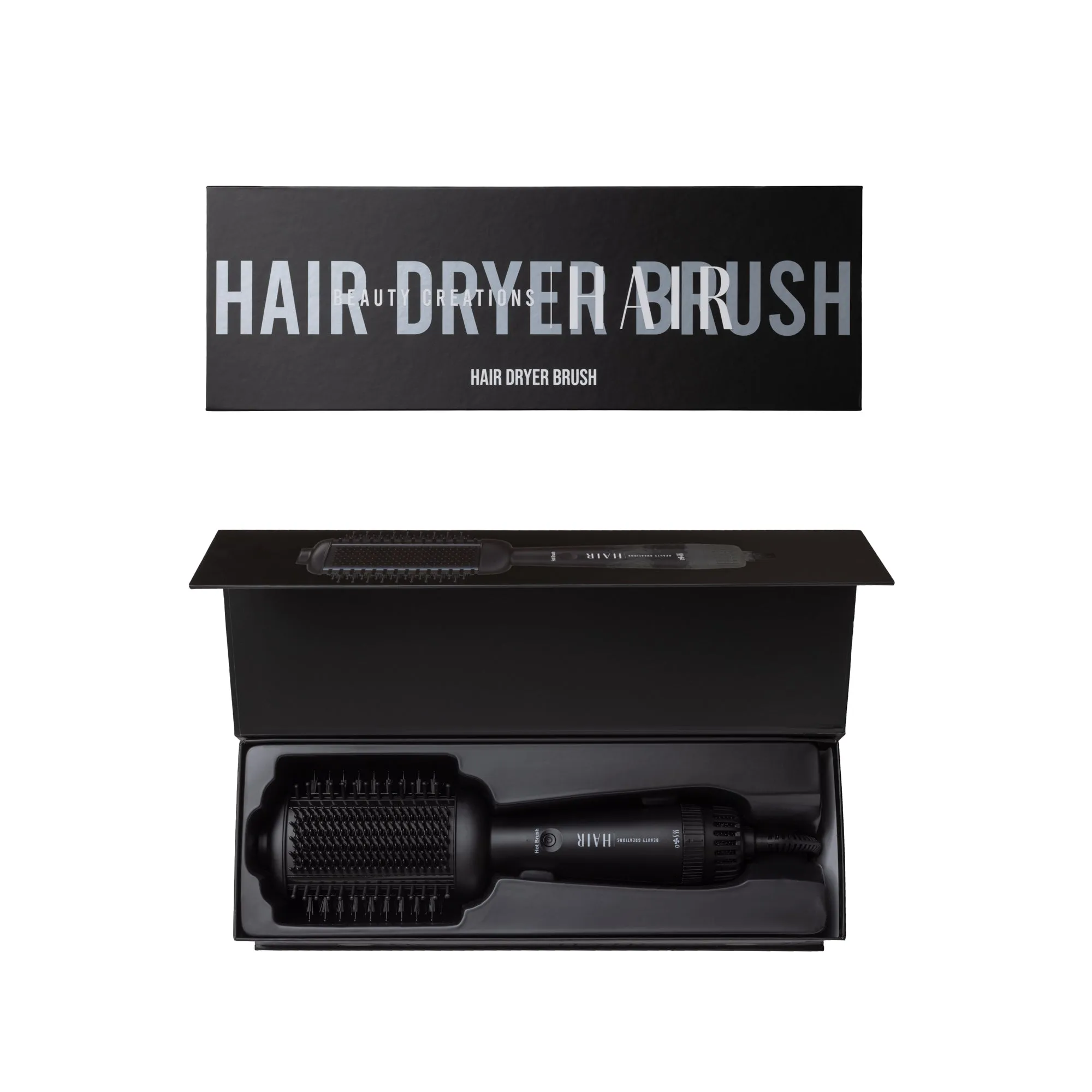 Hair Blow Drying Brush  (Black)