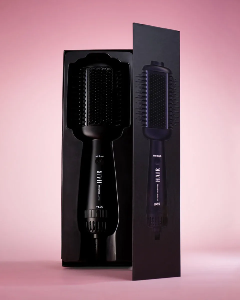 Hair Blow Drying Brush  (Black)