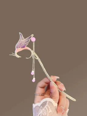 Hair Stick: Pink Phoenix