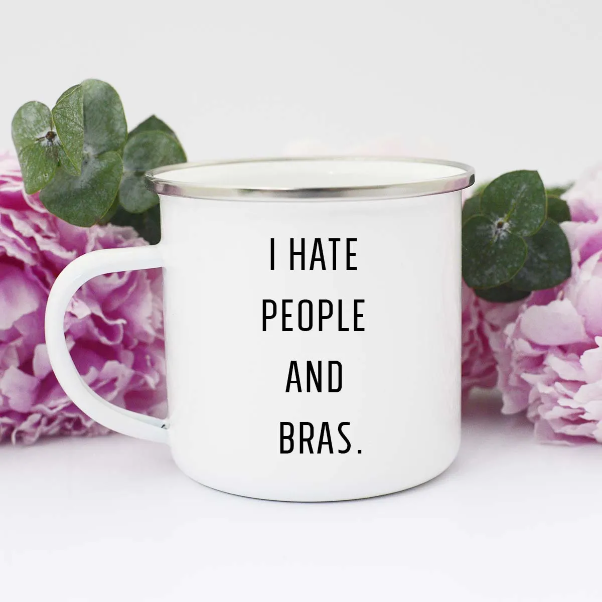 I hate People and Bras Mug