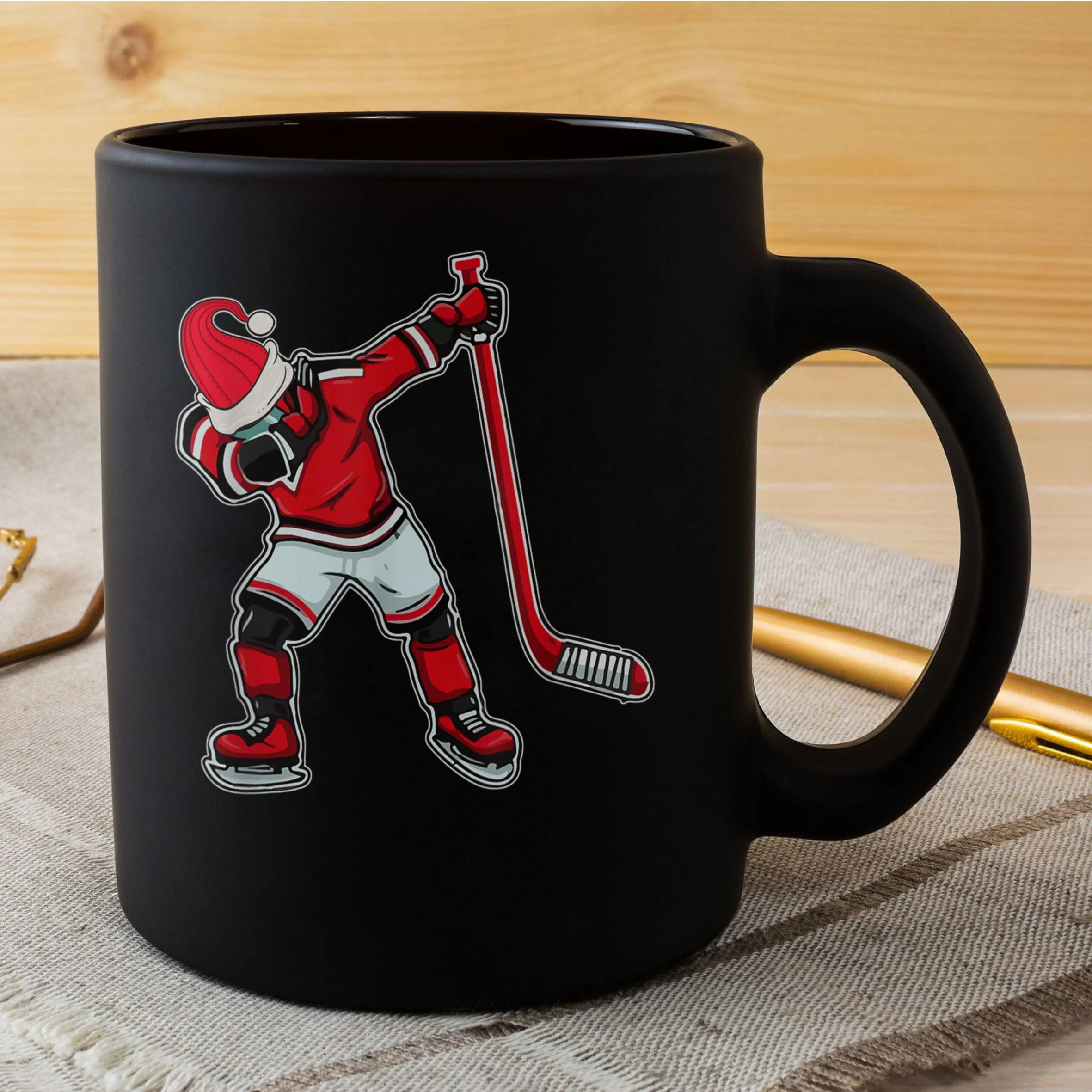 Ice Hockey Dab Apparel Dabbing Player Youth Merry Christmas Mug