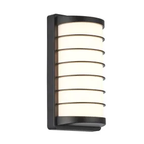 Kailey LED Outdoor Wall Light Black