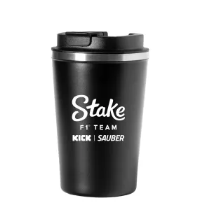 Kick Sauber travel mug, CODE ZERO, black