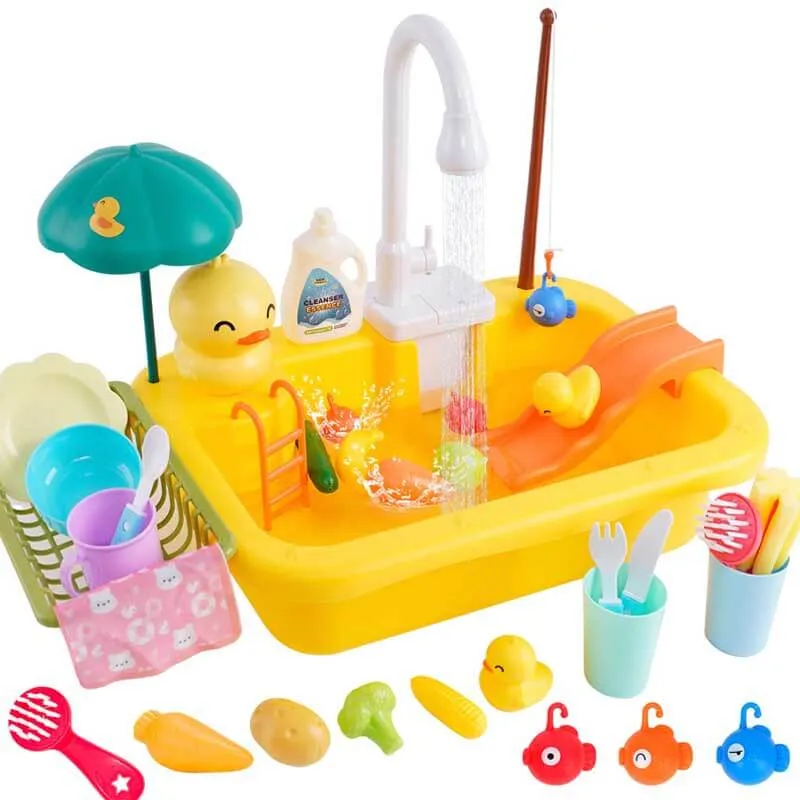 Kids Role Play Dishwasher Toy