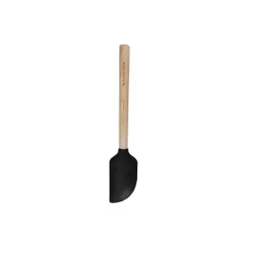 KitchenAid Maple Handle Silicone Mini Scraper Spatula