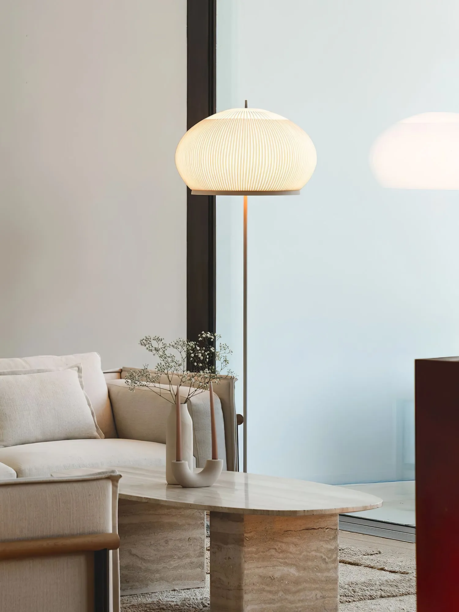 Lantern Knit Floor Lamp