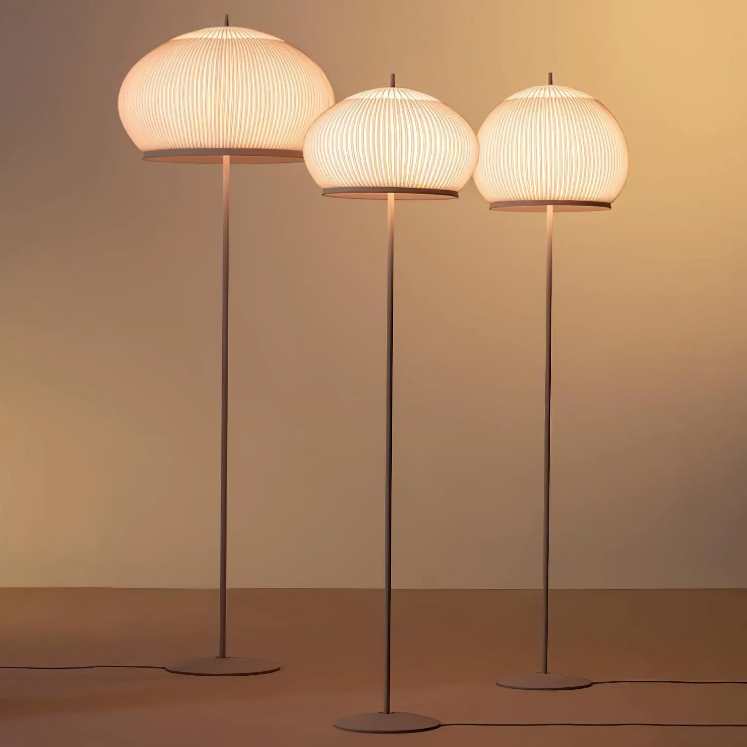 Lantern Knit Floor Lamp