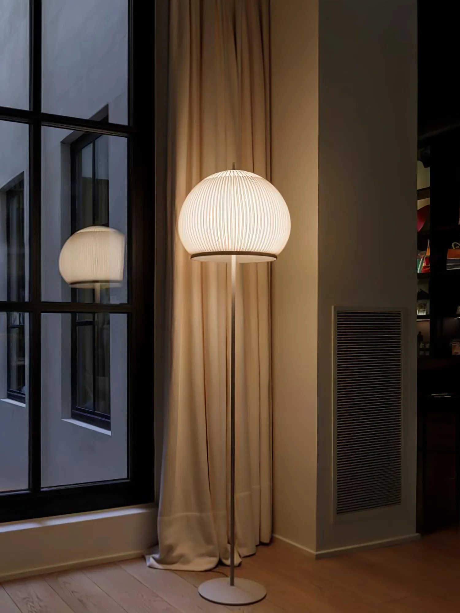 Lantern Knit Floor Lamp