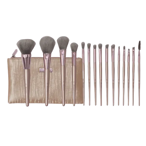 Lavish Elegance 15 Pieces Brush Set