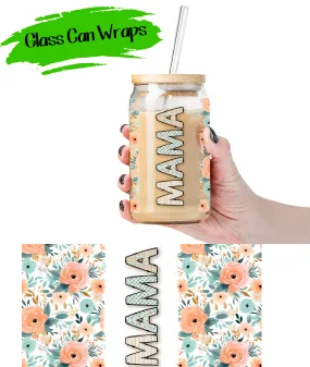 Mama Wrap for 16/20 oz Cups - UV DTF or Sublimation (SHIPS IN 3-7 BUS DAYS)