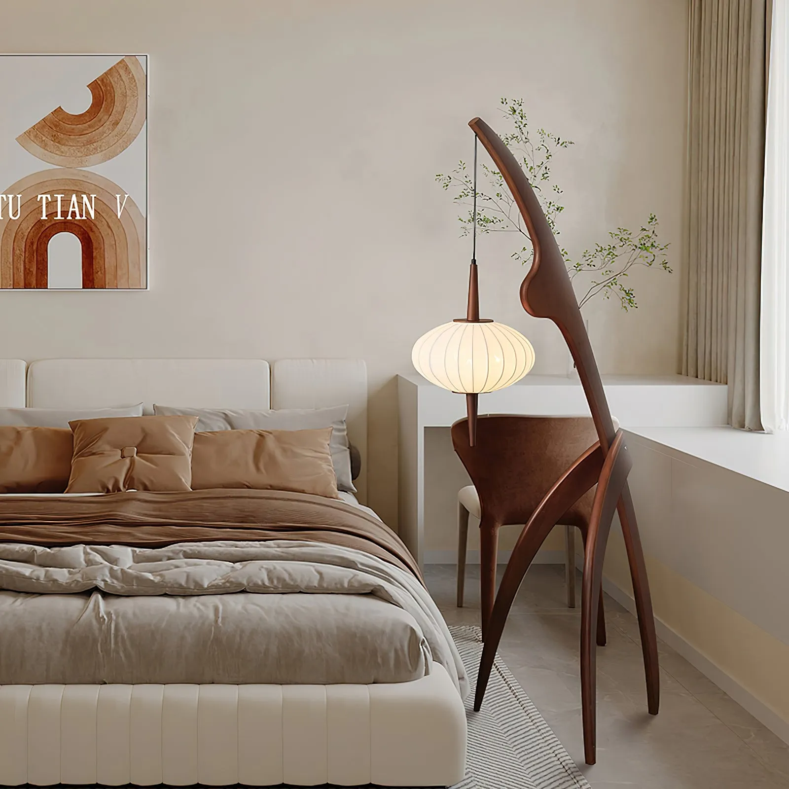 Mante Religieuse Floor Lamp