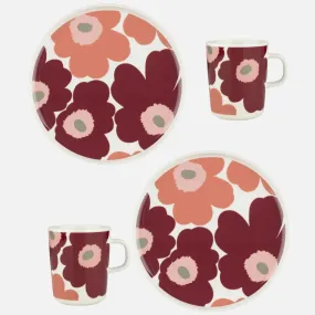 Marimekko Unikko 4 Piece Breakfast Set