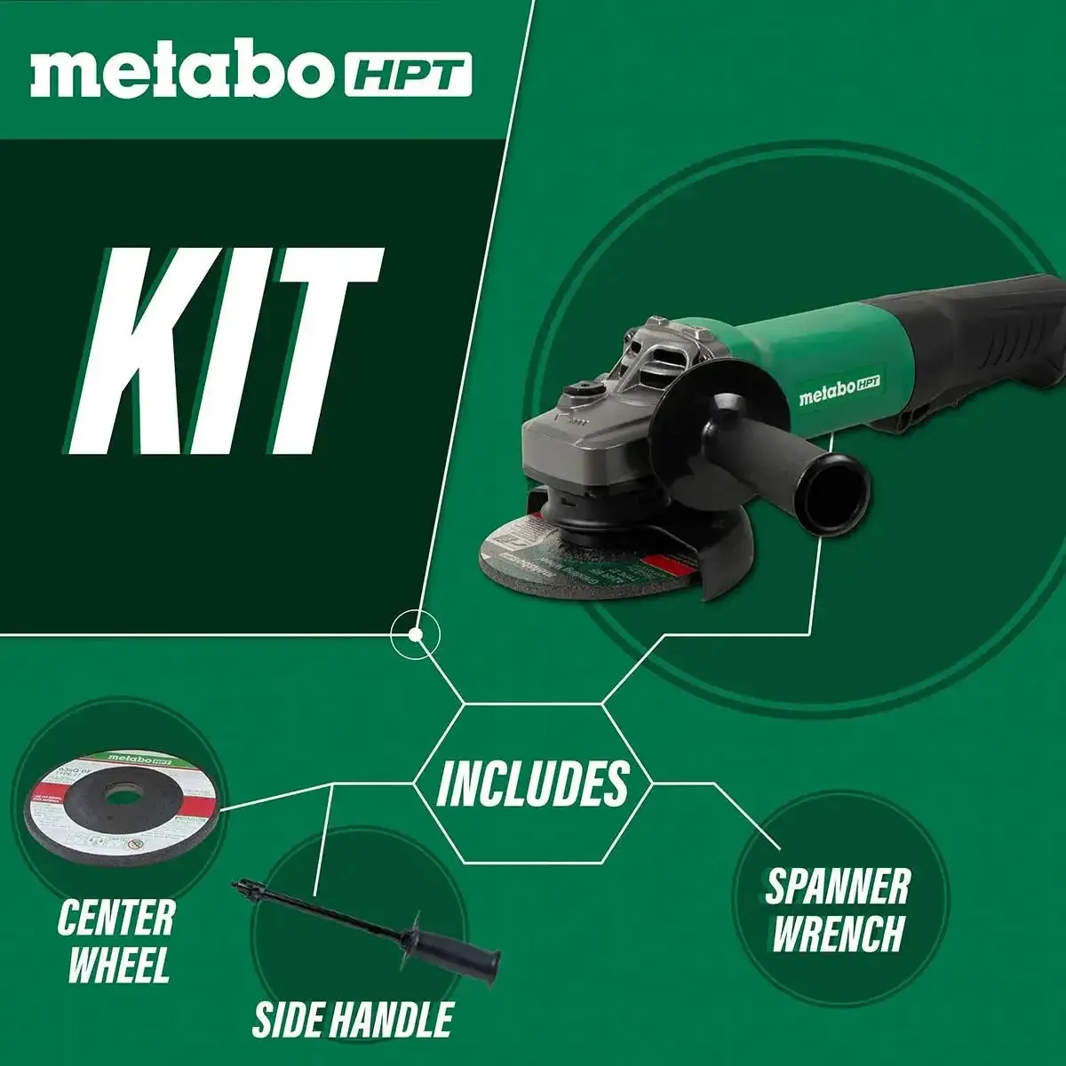 Metabo HPT 4-1/2"" Disc Grinder