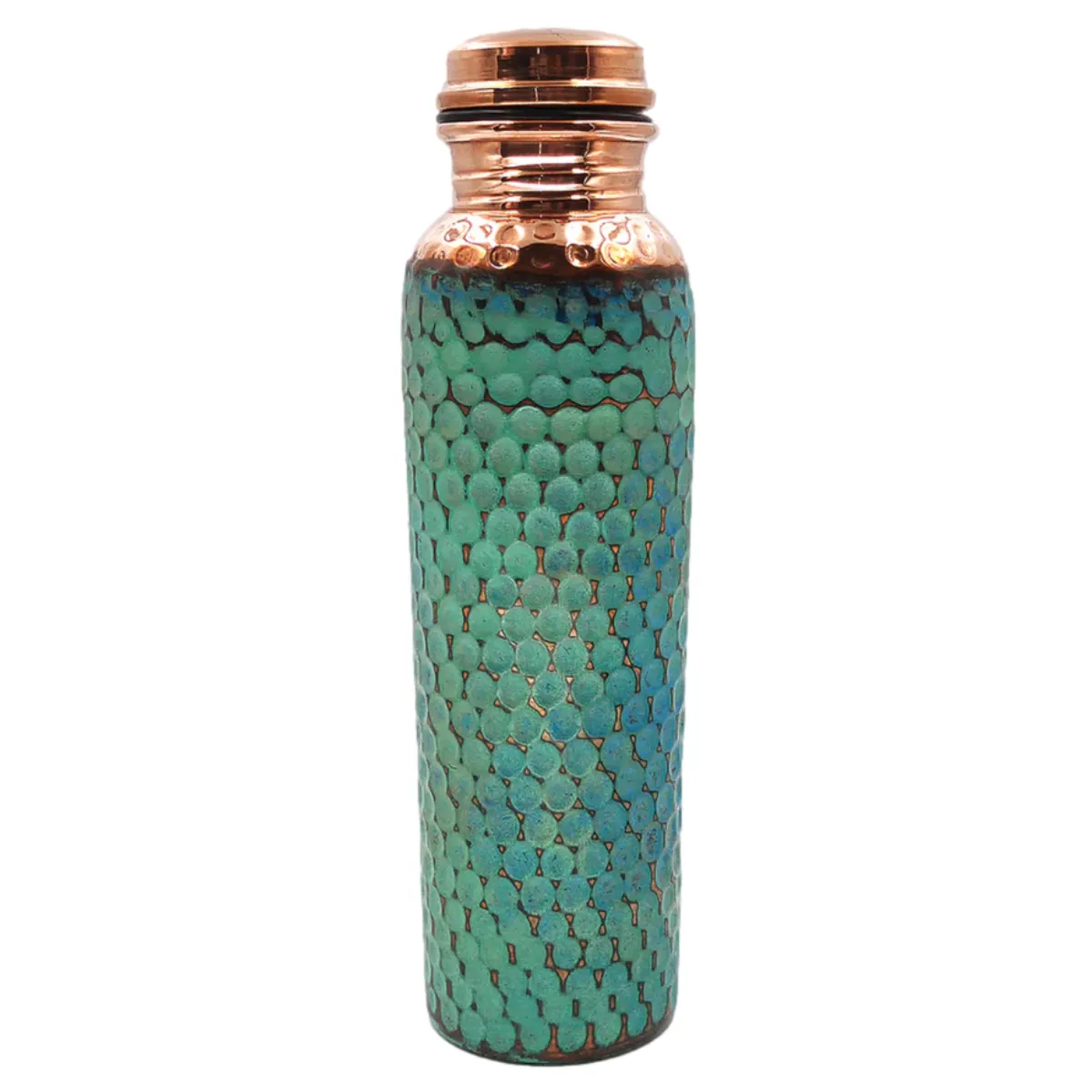 Mexican Copper 1 L / 33 oz. Water Bottle- Emerald