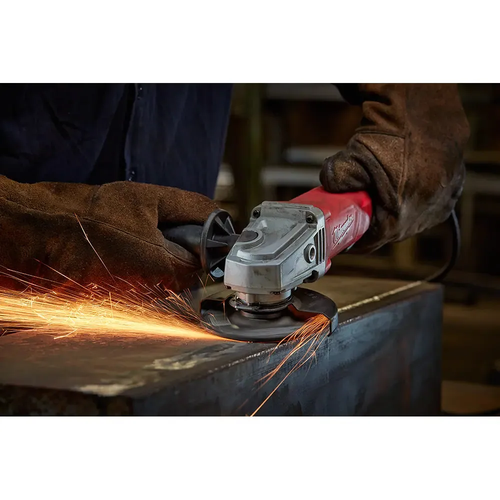 Milwaukee 4-1/2" Small Paddle Angle Grinder, (No-Lock)