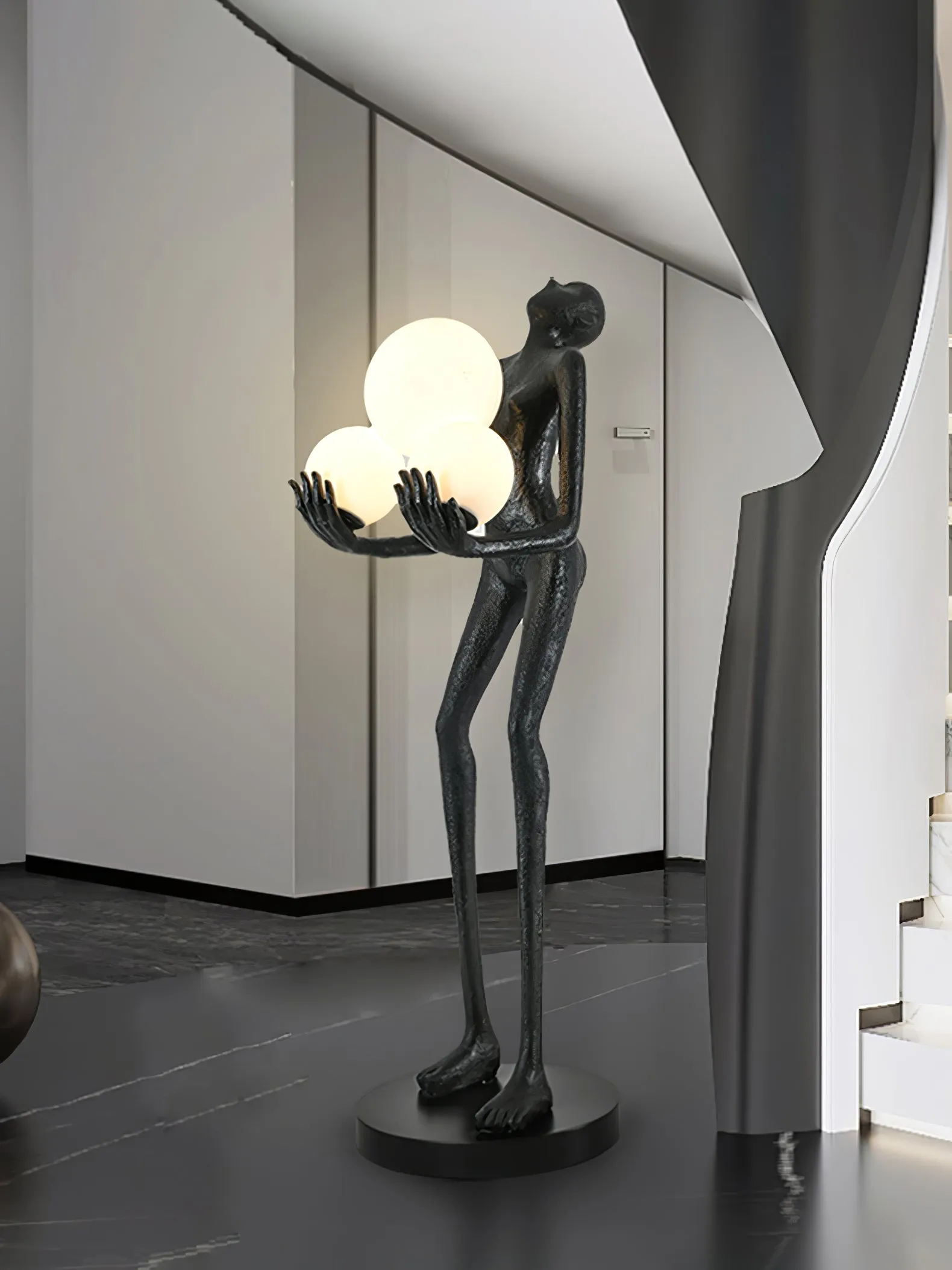 Moonlit Guardian Floor Lamp