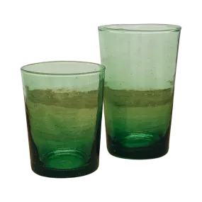 MOROCCAN BELDI GLASS | GREEN 350ml