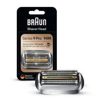 New - Braun Electric Shaver Replacement Head - Silver