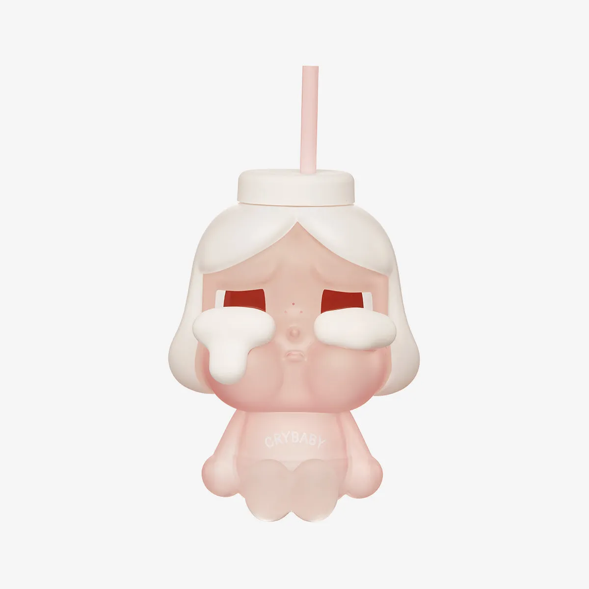 【NEW】POP MART CRYBABY Crying Again Series-Plush Straw Cup (I'LL GIVE YOU ALL MY LOVE)