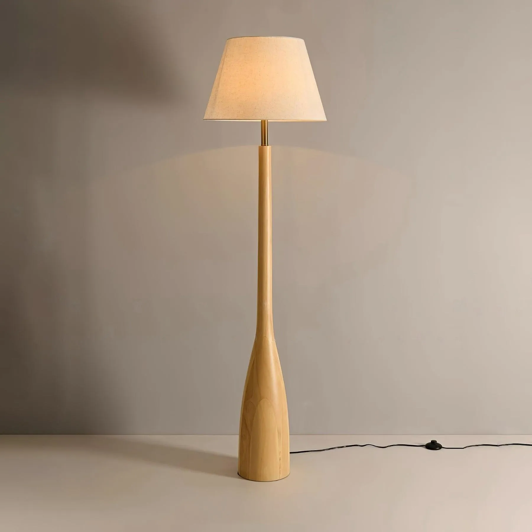 Nora Wood Floor Lamp