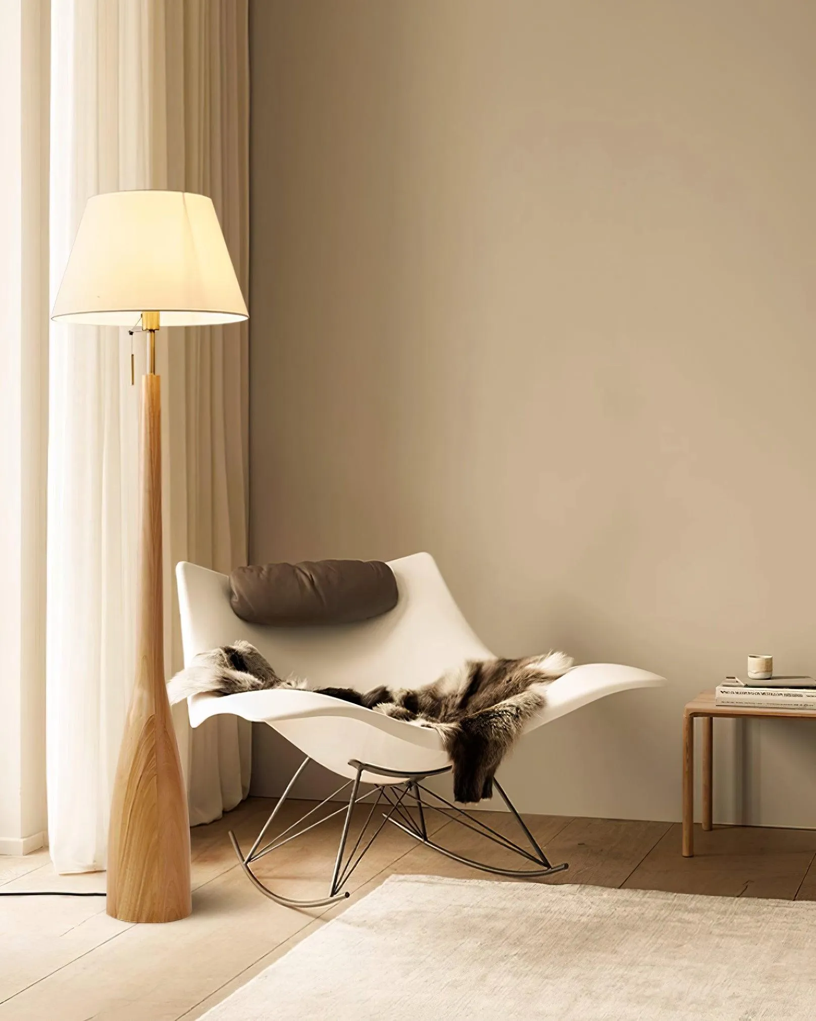 Nora Wood Floor Lamp