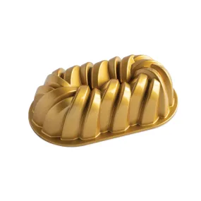 NordicWare Gold Braided Loaf Pan