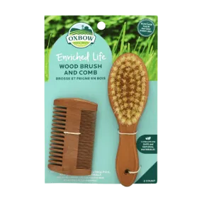 Oxbow Enriched Life - Wood Brush & Comb