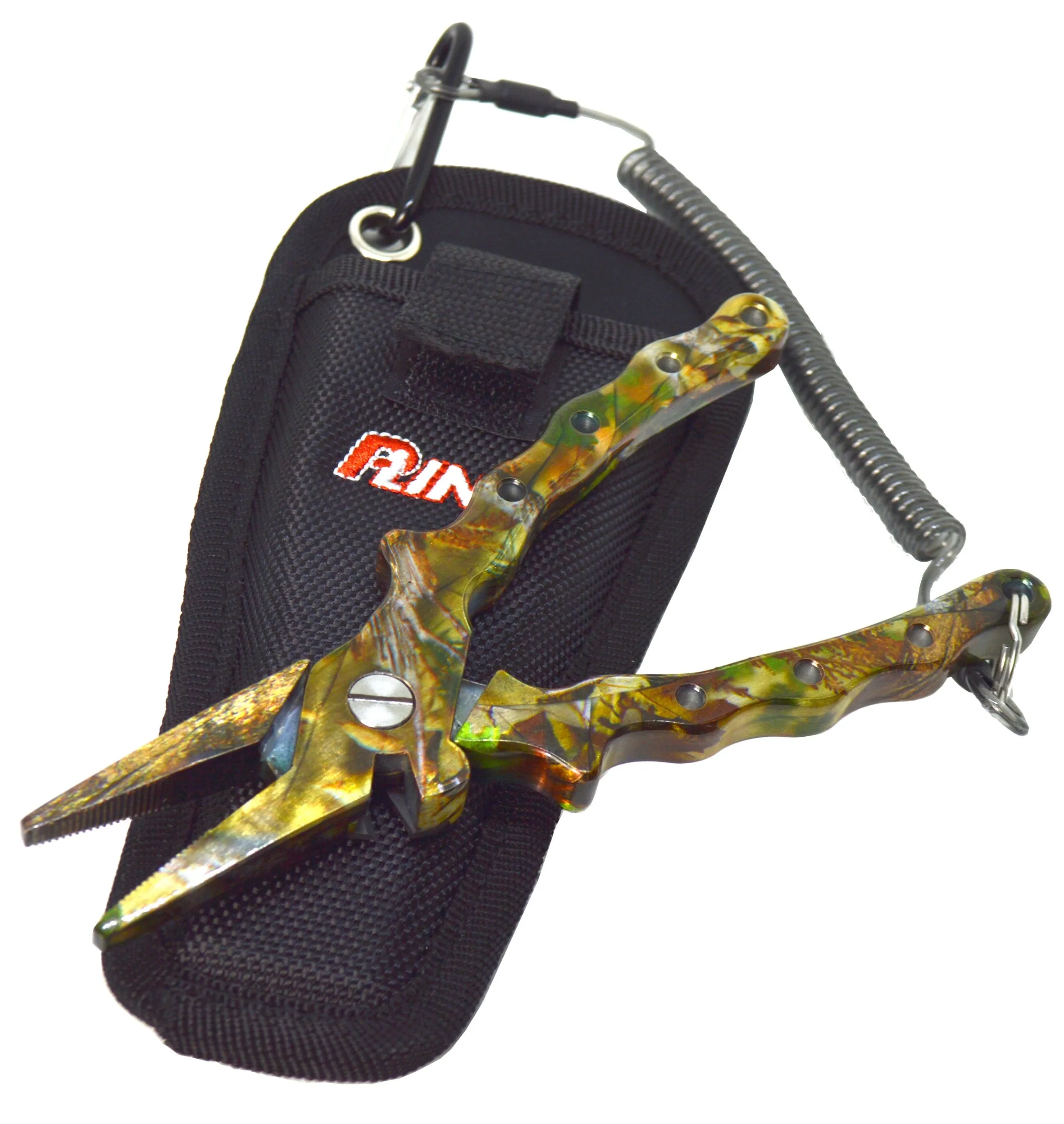 Pline Camo Aluminum Side Cut Fishing Pliers