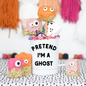 Pretend I'm a Ghost Funny Halloween Travel Mug