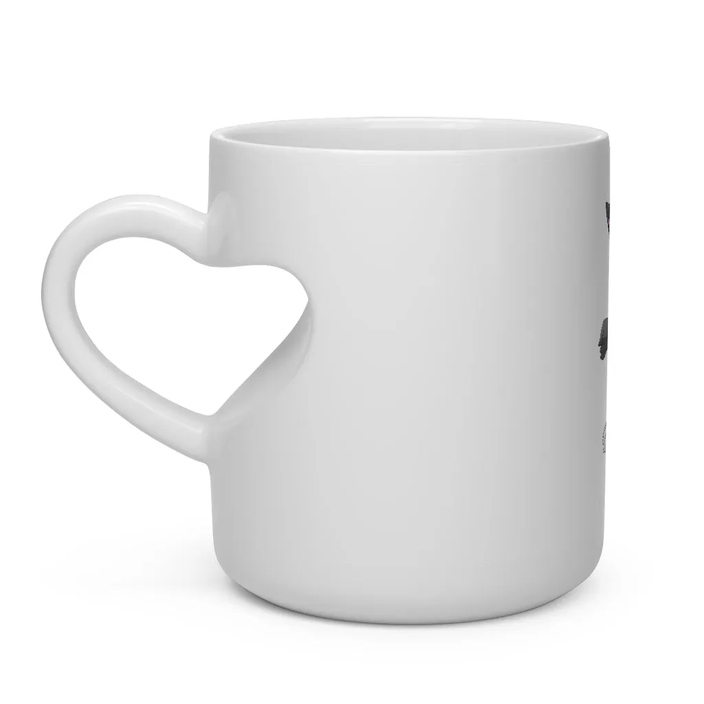 Psycore Heart Shape Mug