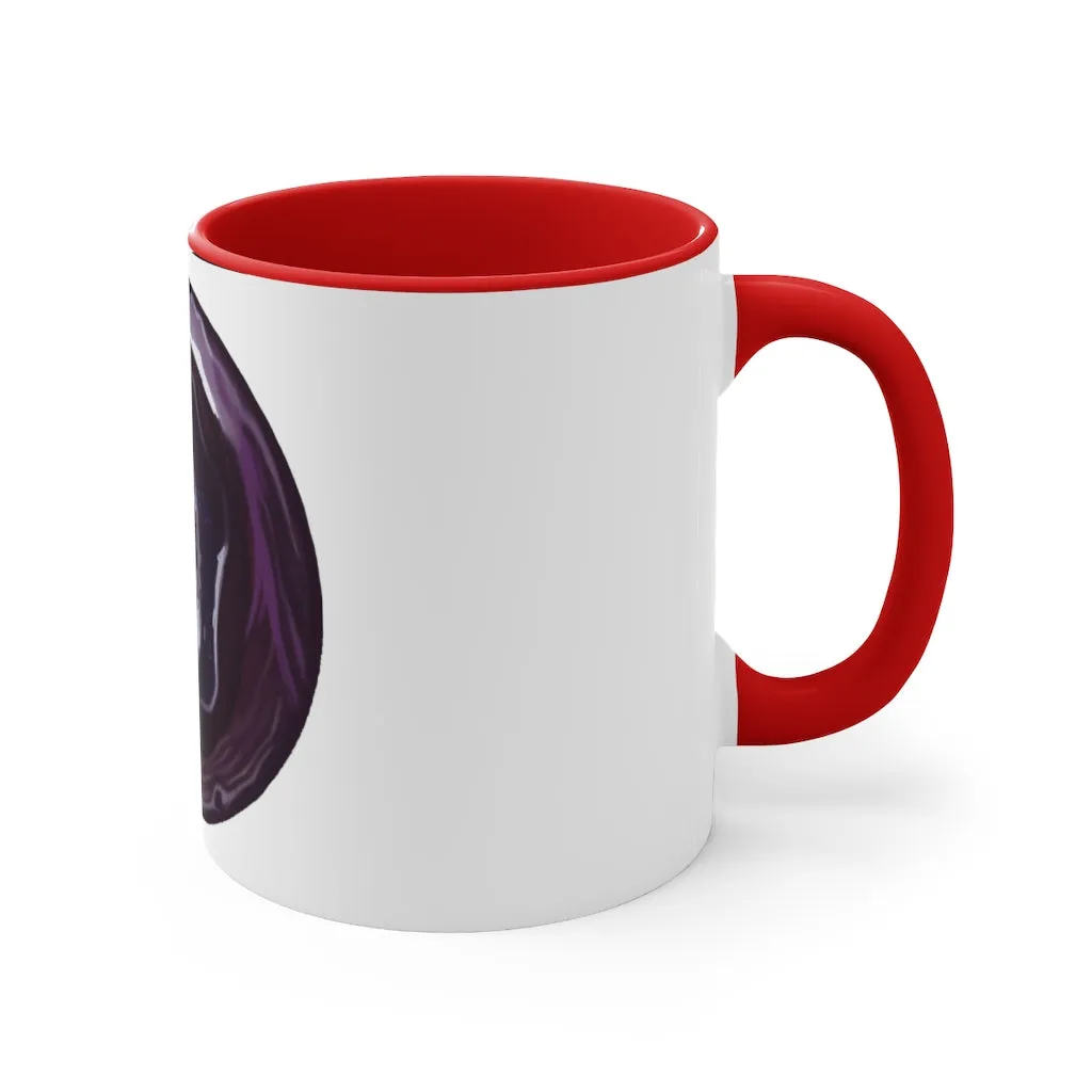 Purple Rock Accent Coffee Mug, 11oz