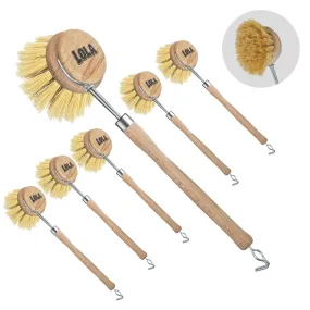 "The Original" Tampico Vegetable & Dish Brush - Large Head - Pack of 6