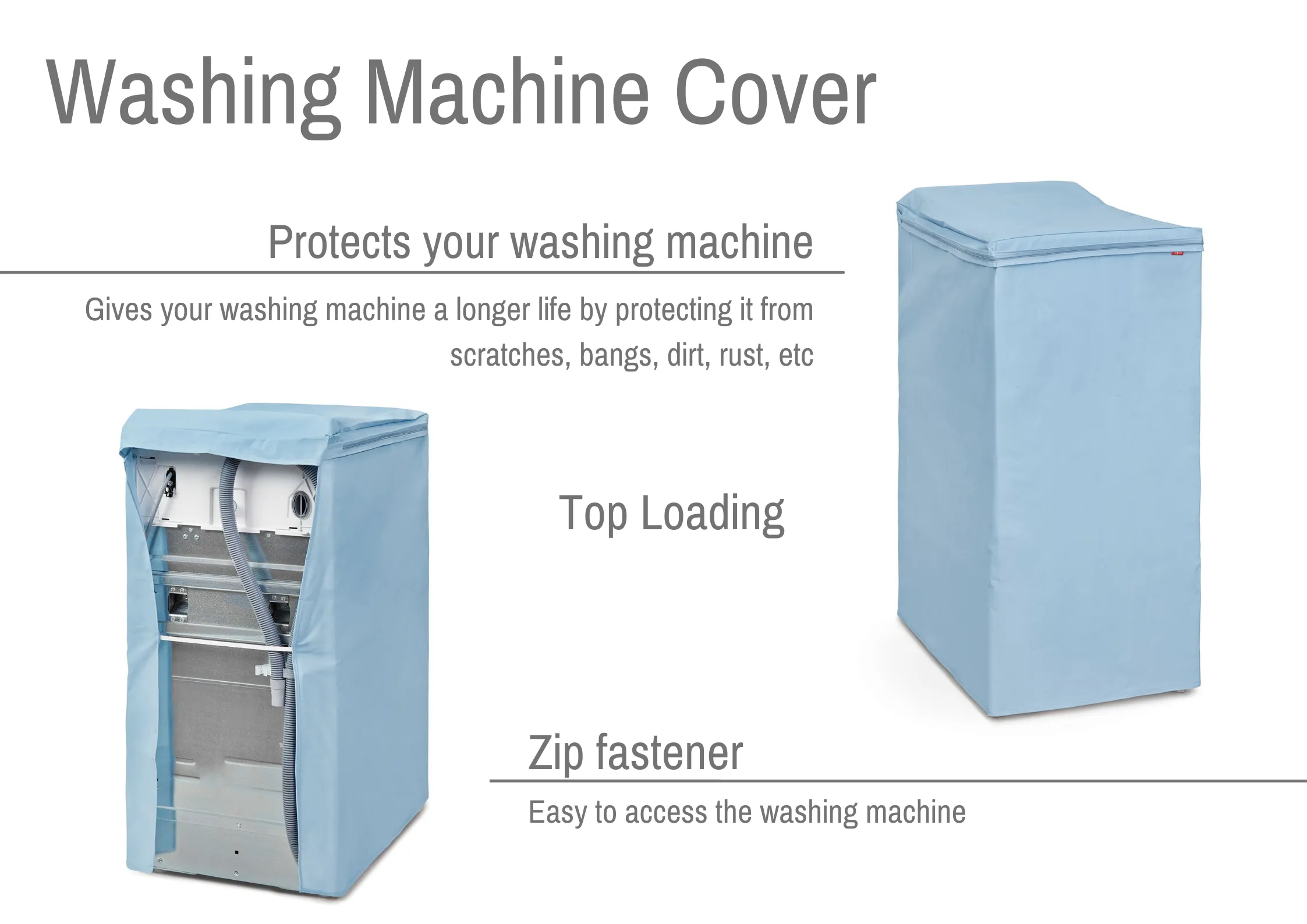 R2367.11 Rayen Washing Machine Cover Top Loading